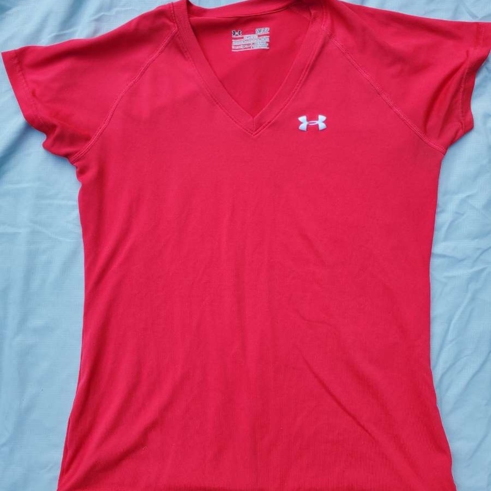 Pink athletic shirt